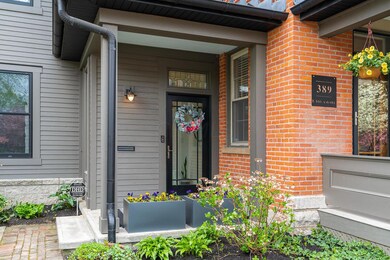 Landscaped Entry