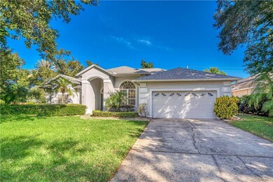 Mature landscaping - two car garage.