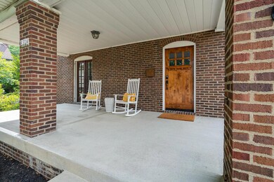 Spacious Front Porch