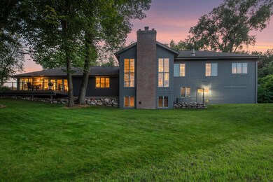 View from the back of the house