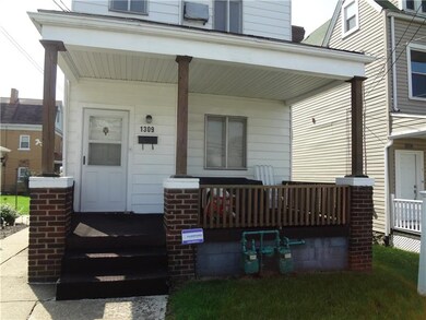 The 16' covered front porch.