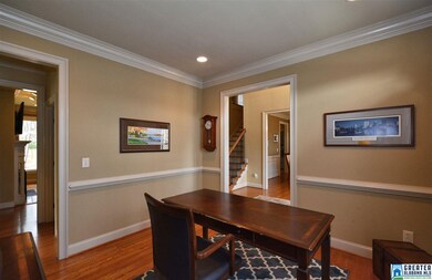 Hardwood Floors, crown molding , chair rail. Trans