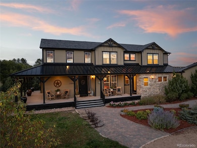 Imagine sharing sunsets on this deck!