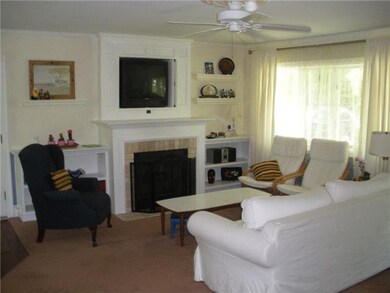 Living Room with gas fireplace