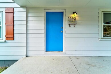 Front entry.