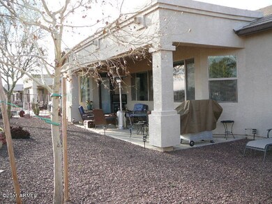 Covered patio