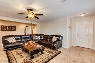 Large open floor plan.