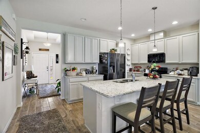 Kitchen has expanded Island for Meal Prep and Snac