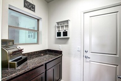 Entry from garage