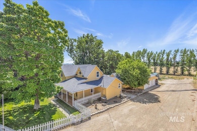 Aerial view of property and surrounding area