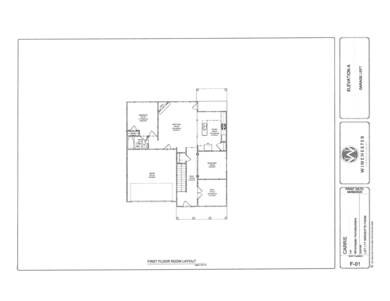 The Carrie - Floorplan Lot 117- 1st floo