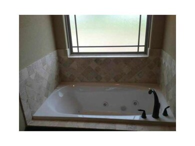 Bathroom. Custom tile and jetted tub