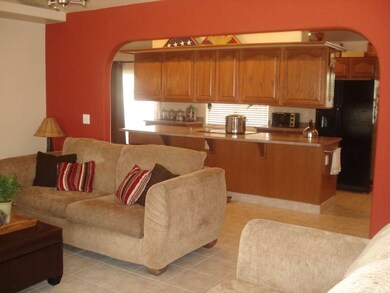 Living Room and open Kitchen