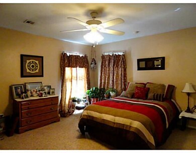 Master Bedroom. 2 large closets and en suite bath.