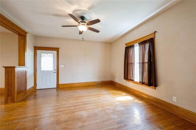 Living room into main level bedroom