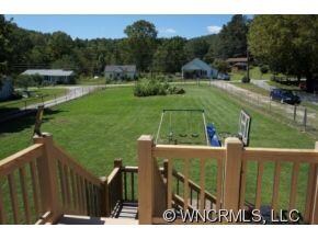 Fenced Level yard
