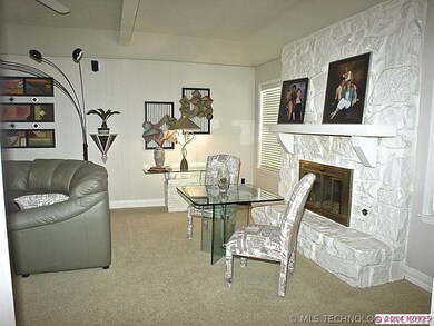 Wood Burning Fireplace