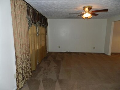 Living Room. Spacious living room with wall to wal