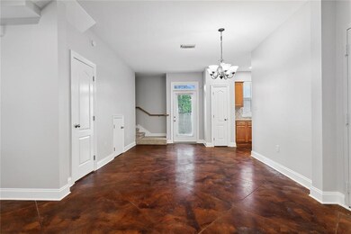 Main floor Living and dinette area