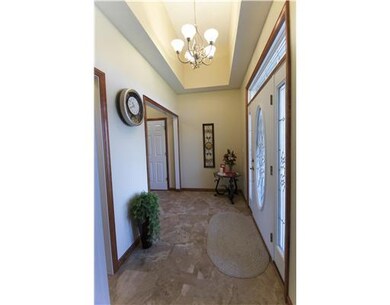 Entry/Foyer. FOYER WITH CUSTOM CEILING