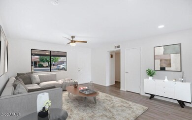 Living room towards front door different