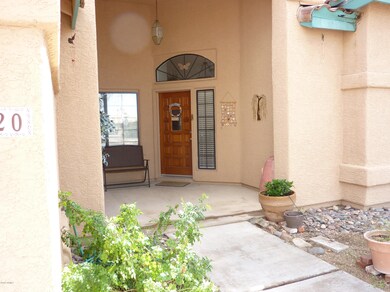 Covered front entry