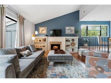 Living Room-Vaulted Ceilings