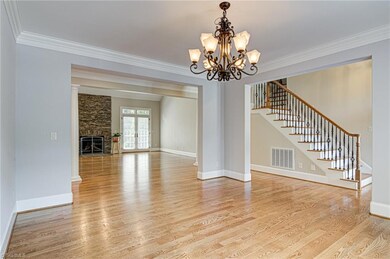 from dining to great room