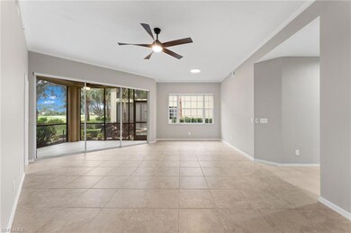 Living Room & Dining to Lanai - lovely tile