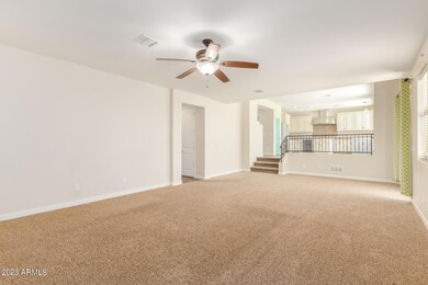 Family room & kitchen