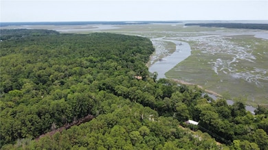 Looking northeast from above property