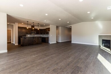 Vaulted great room