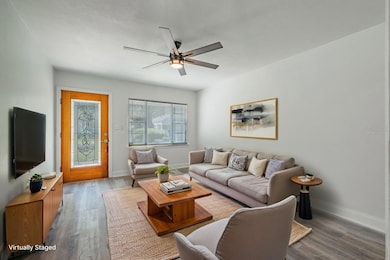Living Room Virtually Staged