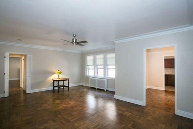 Living Room with gorgeous parquet flooring