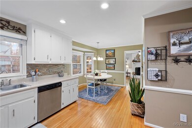 Kitchen featuring Bay Window Breakfast Nook