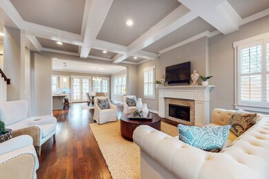 View from the Living Room through the Dining and on to the Screened porch!