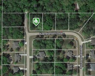 This corner lot has road frontage on 2 sides.