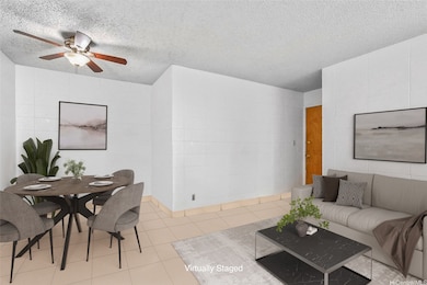 Designated Dining Space and View of the Entrance Door