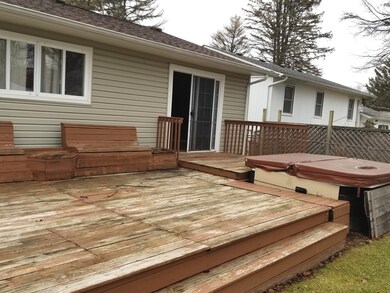Gigantic Deck with Hot Tub right off of the Master