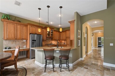 Kitchen and Family Room combo is heart of the hous
