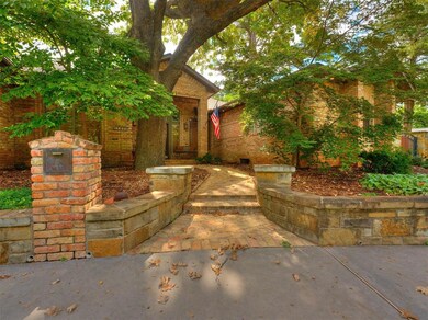 View of front facade with brick siding