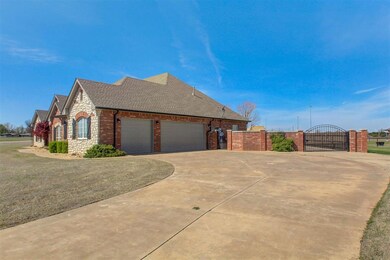 View of property exterior with a garage