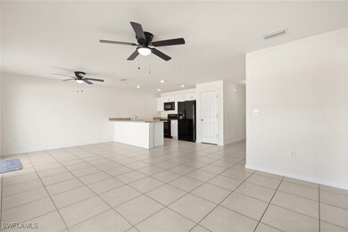 Unfurnished living room with recessed lighting, ce