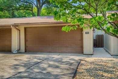 2 car detached garage is only steps from the front door (literally 10 steps).