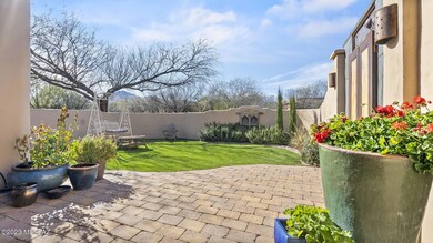Gated Front Courtyard