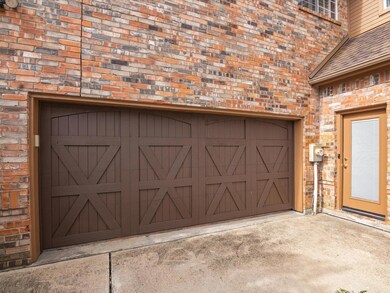 View of 2 of the 3 garages