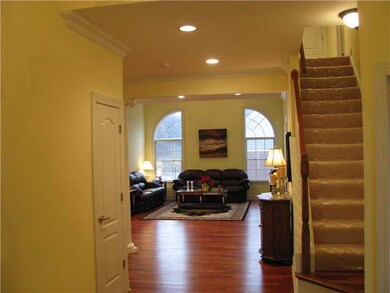 Entry/Foyer. View of the Family Room from the entr
