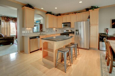 Stainless Appliances and Granite Countertops