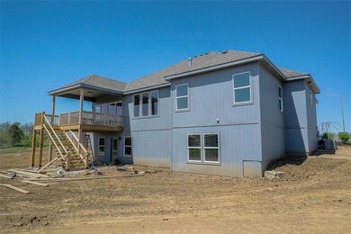 View of the back of the home.