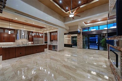 The exterior and interior are seamlessly joined to